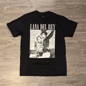 Official LDR Lana Del Rey Band Tee Shirt Album Logo Black Women’s Size Large